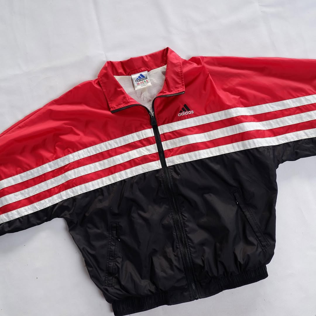 adidas Vintage Track Jacket | Size L | USA ๐บ๐ธ ๐จ๐ฆ ๐ฒ๐ฝ