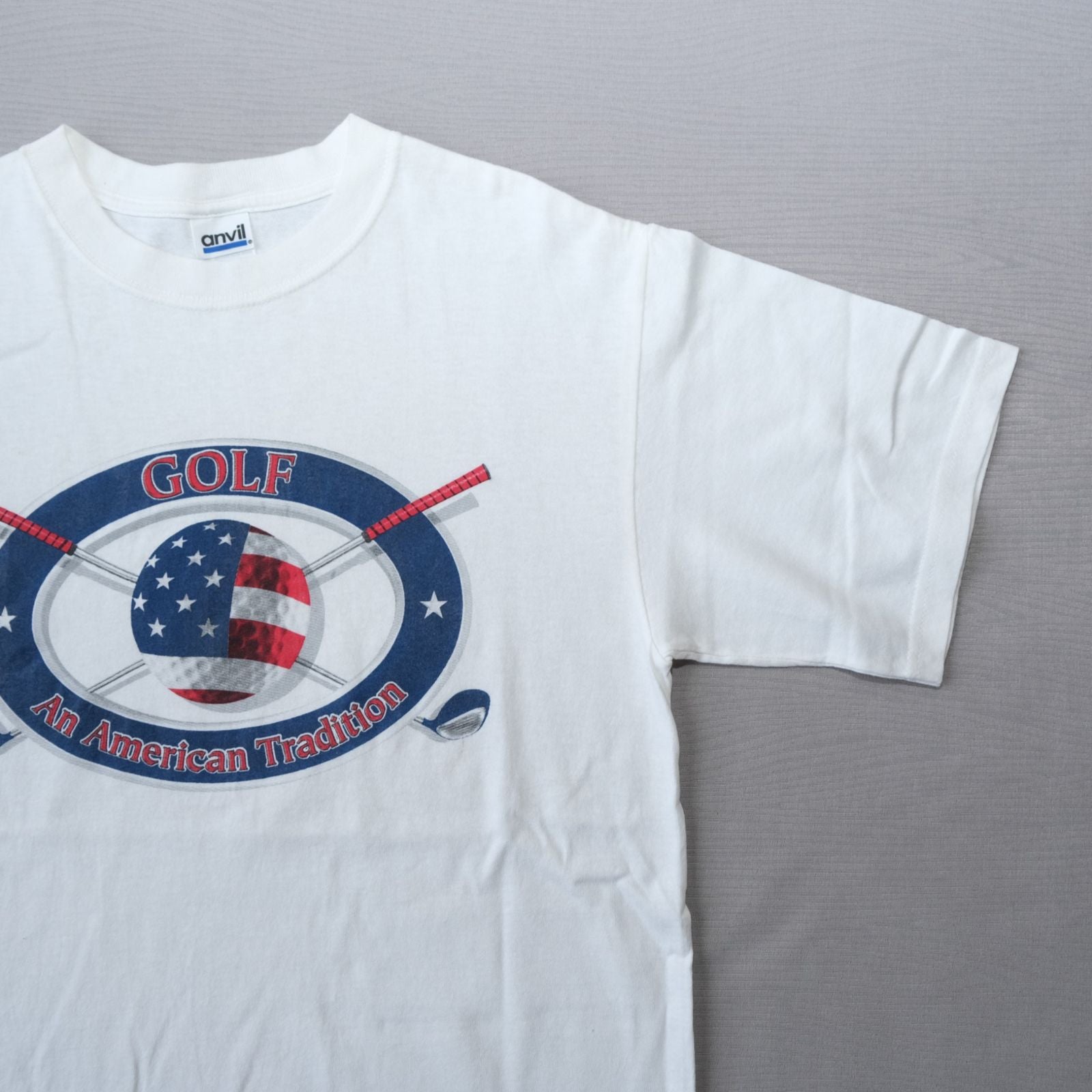 Anvil “GOLF: An American Tradition” Tee | Size L | Made in USA 🇺🇸