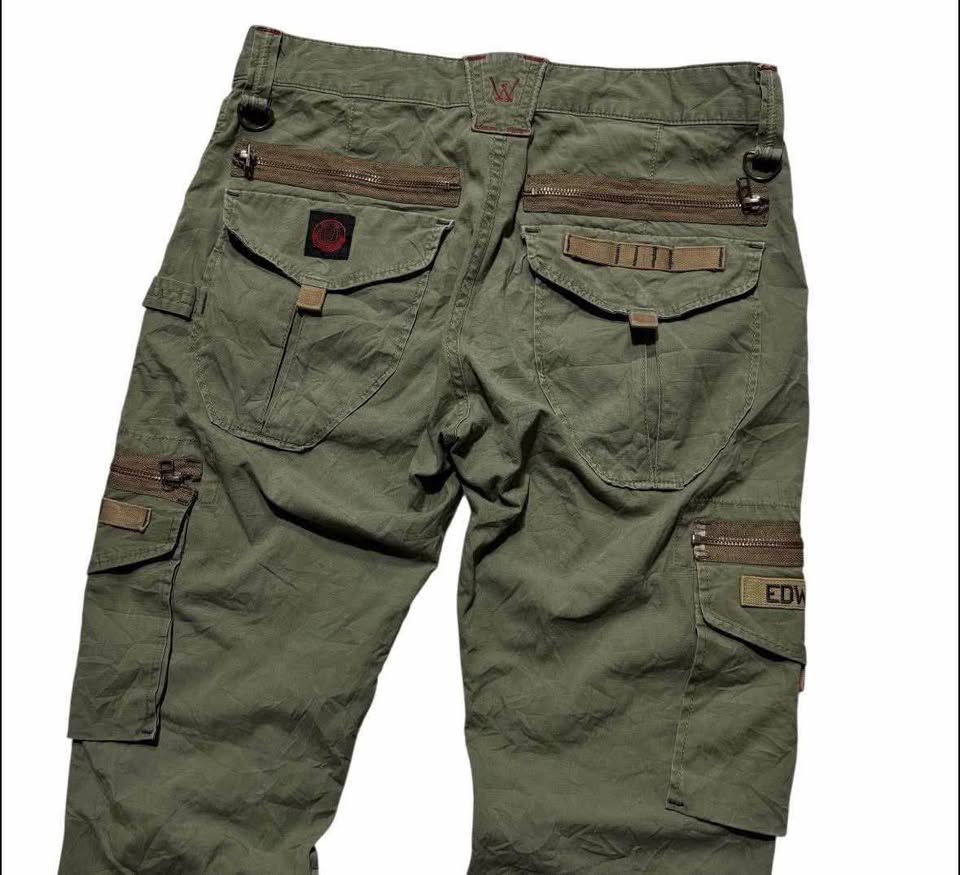 EDWIN GOLF Tactical Cargo Pants | Size 32–33” | Made in Japan 🇯🇵
