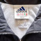 adidas White/Black Panel Sport Jacket | Size S | Made in Malaysia 🇲🇾