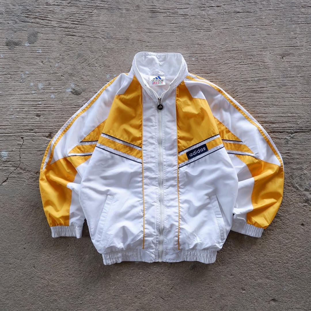 adidas Colorblock Windbreaker Jacket | L | Made in [Origin TBD]