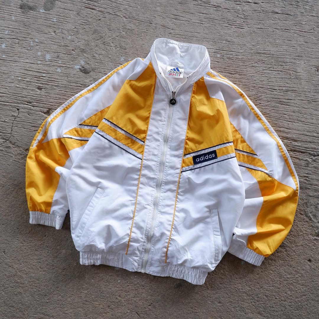 adidas Colorblock Windbreaker Jacket | L | Made in [Origin TBD]