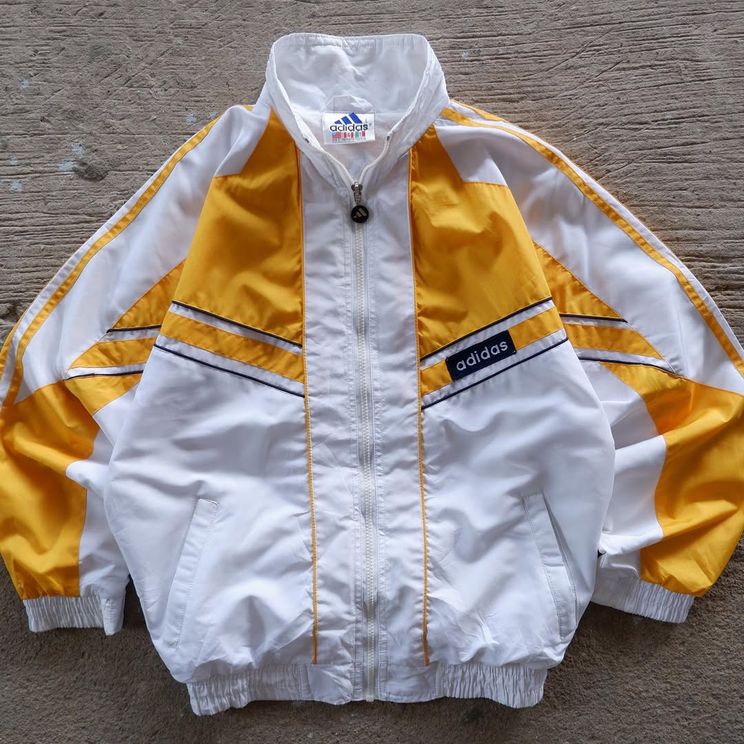 adidas Colorblock Windbreaker Jacket | L | Made in [Origin TBD]