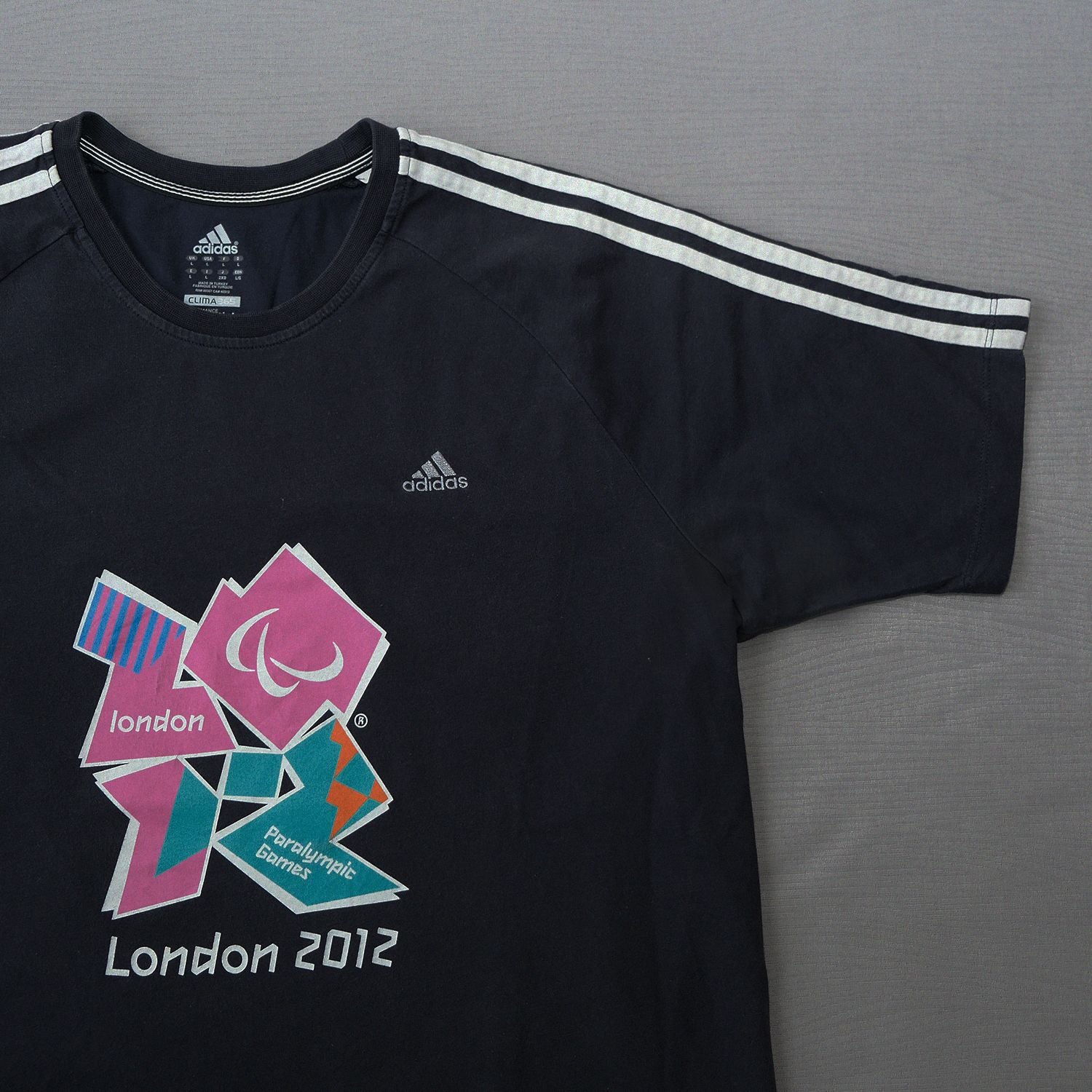 Adidas London 2012 Paralympic Games Tee | Men’s Size L | Made in China 🇨🇳