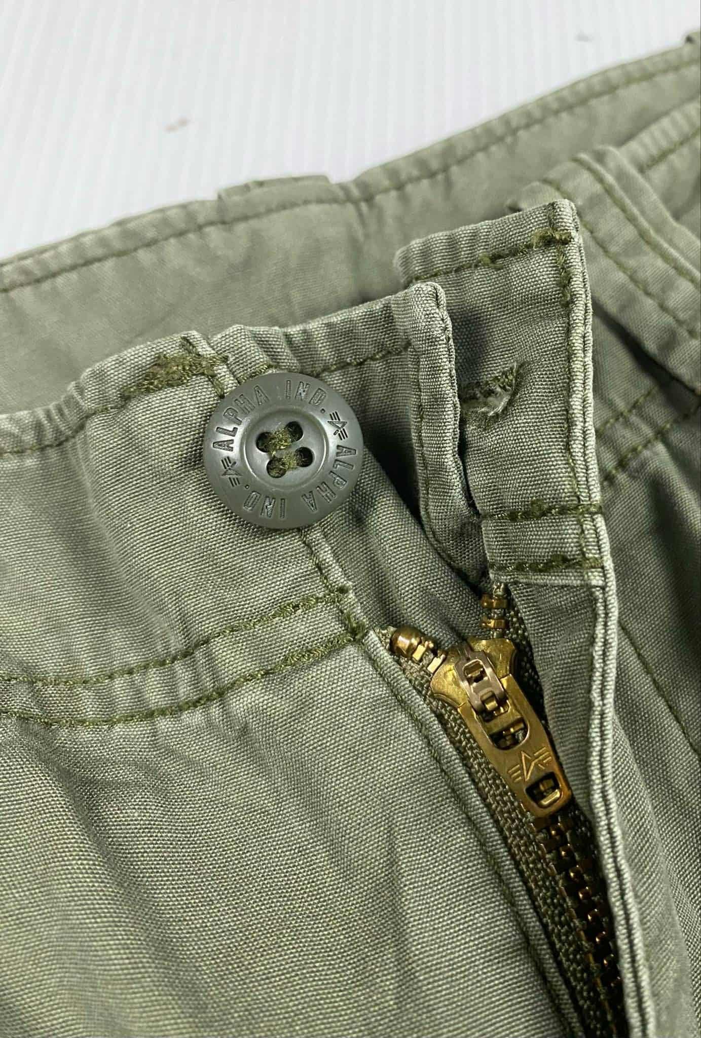 Alpha Industries Military Cargo Pants | W31–32 x L42 | Made in China 🇨🇳