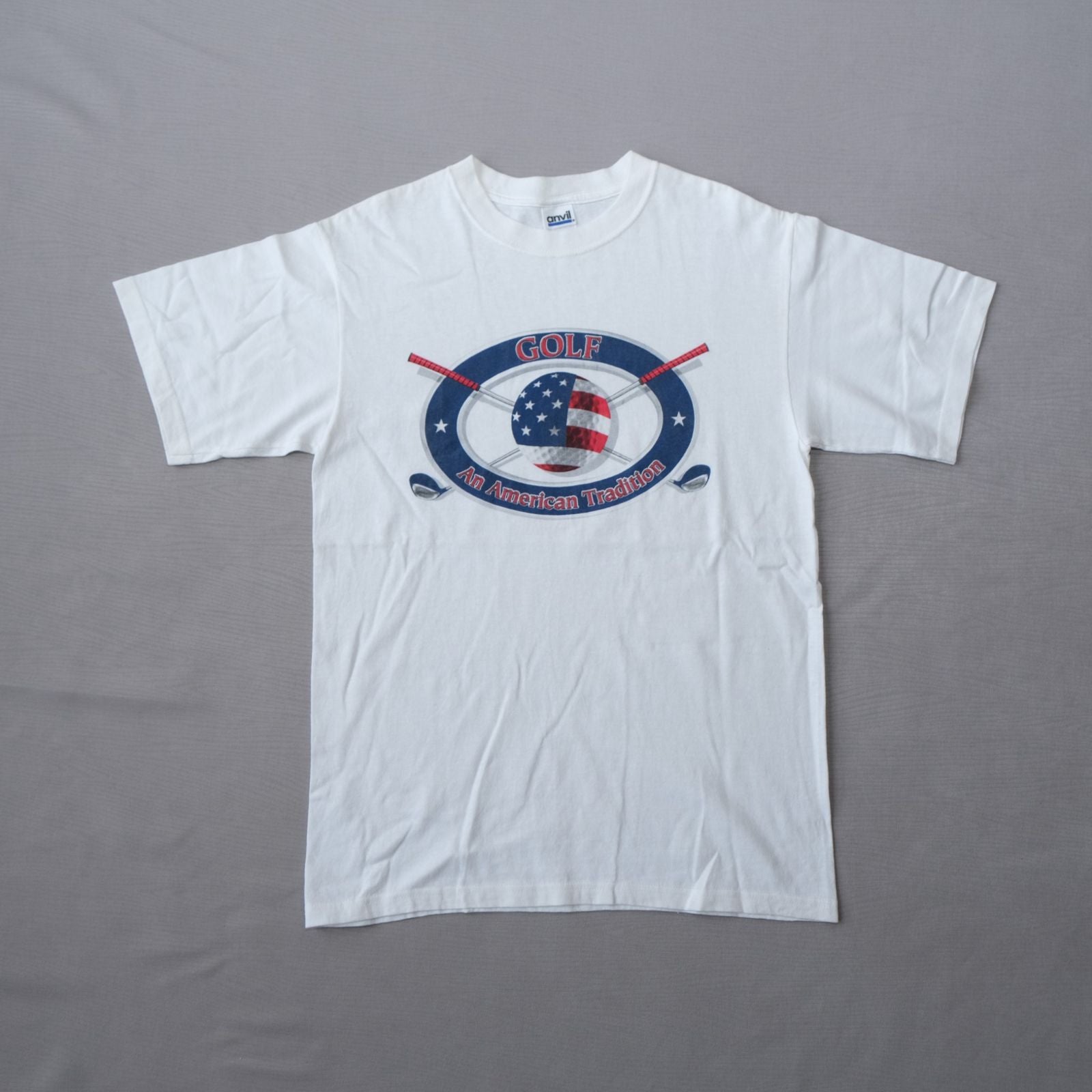 Anvil “GOLF: An American Tradition” Tee | Size L | Made in USA 🇺🇸