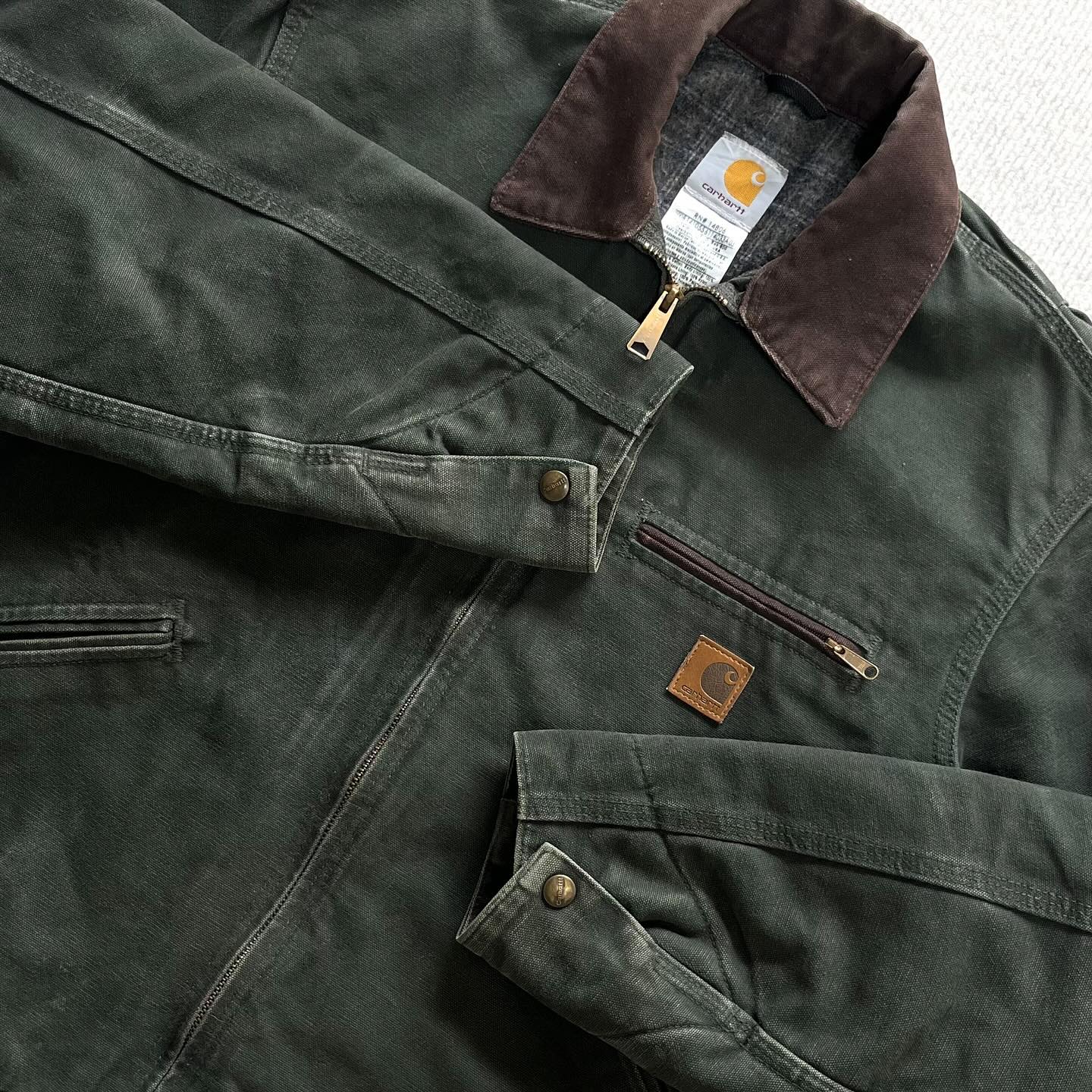 Carhartt Detroit Jacket 2008’ | J97 MOS | Made in Mexico 🇲🇽