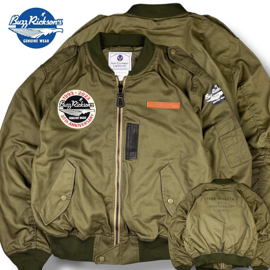 Buzz Rickson’s MA-1 30th Anniversary Flight Jacket | Size 40 | Made in Japan