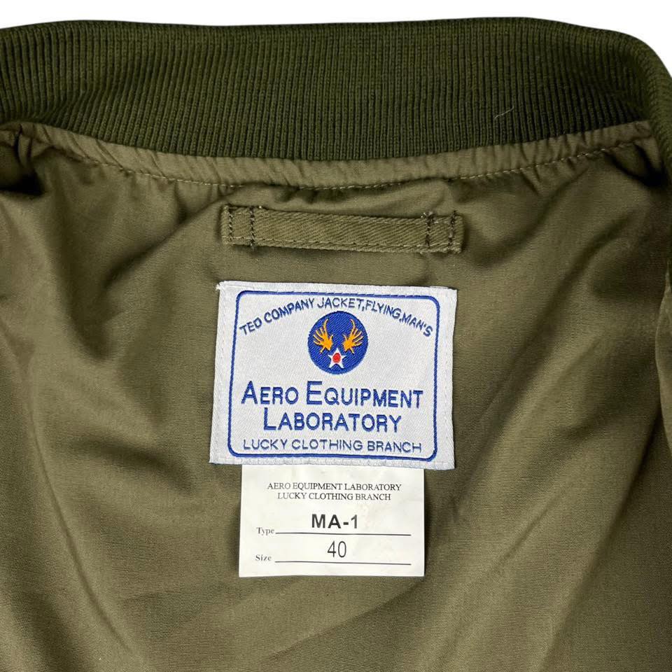 Buzz Rickson’s MA-1 30th Anniversary Flight Jacket | Size 40 | Made in Japan
