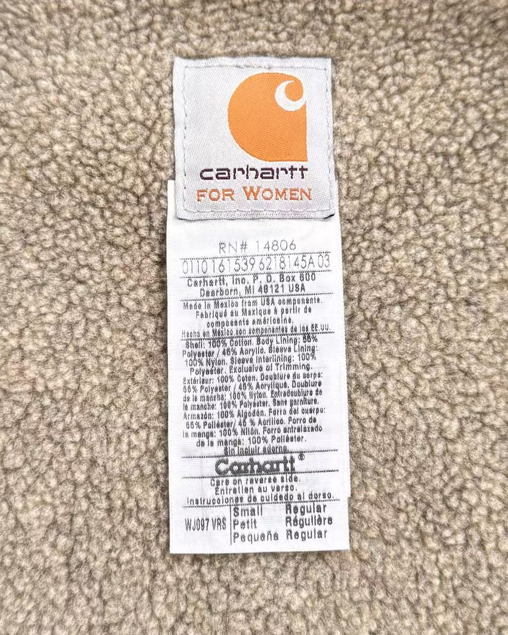 CARHARTT Detroit Jacket WJ097 VRS | Unisex S | Made in Mexico 🇲🇽