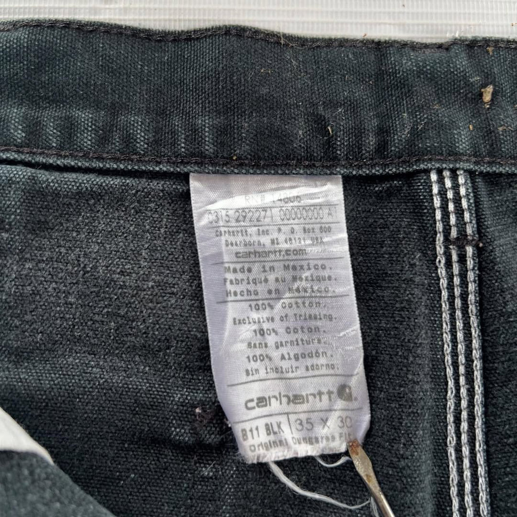 Carhartt B11 Black Duck Work Pants | W35 L30 | Made in Mexico 🇲🇽