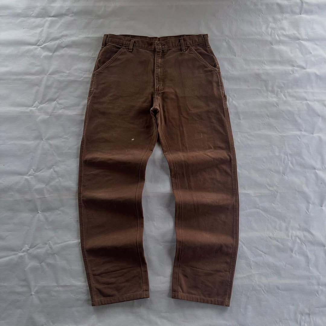 Carhartt Vintage Double Knee Work Pants B11 | W34 L30 (est.) | Made in USA