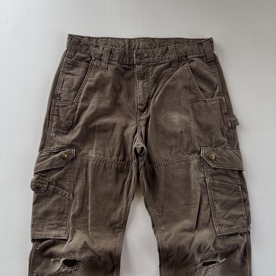 Carhartt WIP Black Ripstop Cargo | B342 FIT | W34 | Made in Mexico 🇲🇽