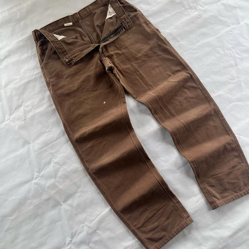 Carhartt Vintage Double Knee Work Pants B11 | W34 L30 (est.) | Made in USA