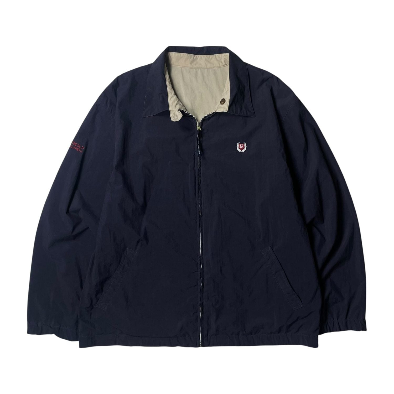 CHAPS Ralph Lauren Zip-Up Nylon Jacket | Size: L | Made in Unknown