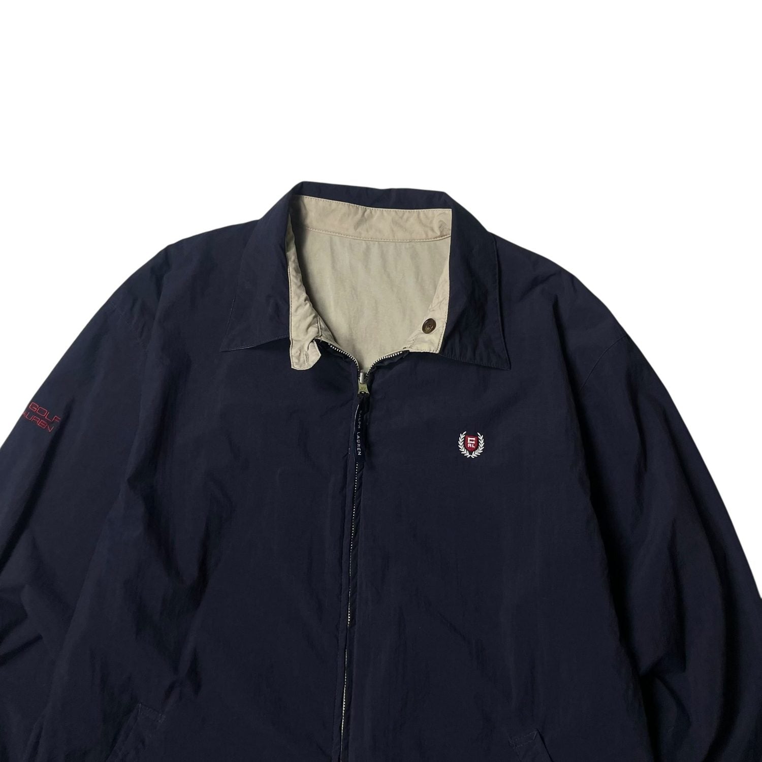 CHAPS Ralph Lauren Zip-Up Nylon Jacket | Size: L | Made in Unknown