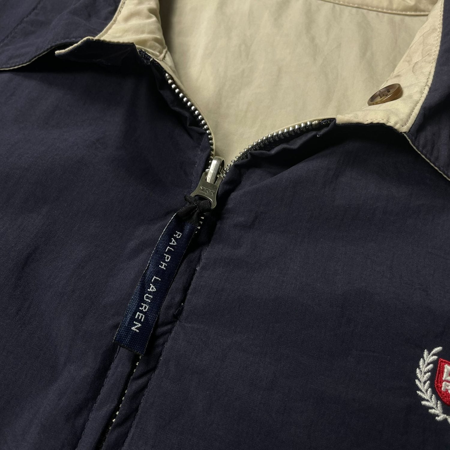 CHAPS Ralph Lauren Zip-Up Nylon Jacket | Size: L | Made in Unknown