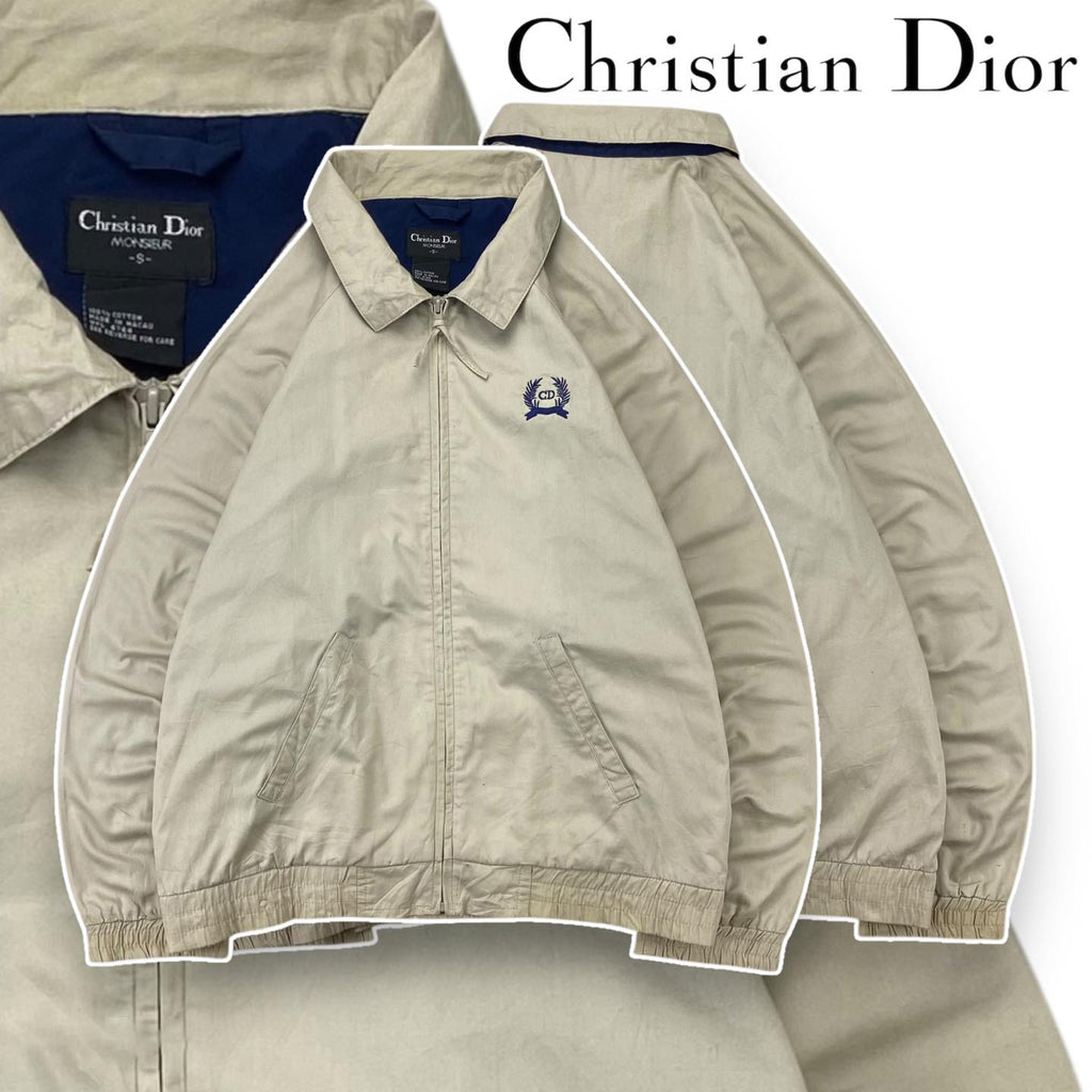 Christian Dior MONSIEUR Harrington Jacket | Size S | Made in Macau 🇲🇴