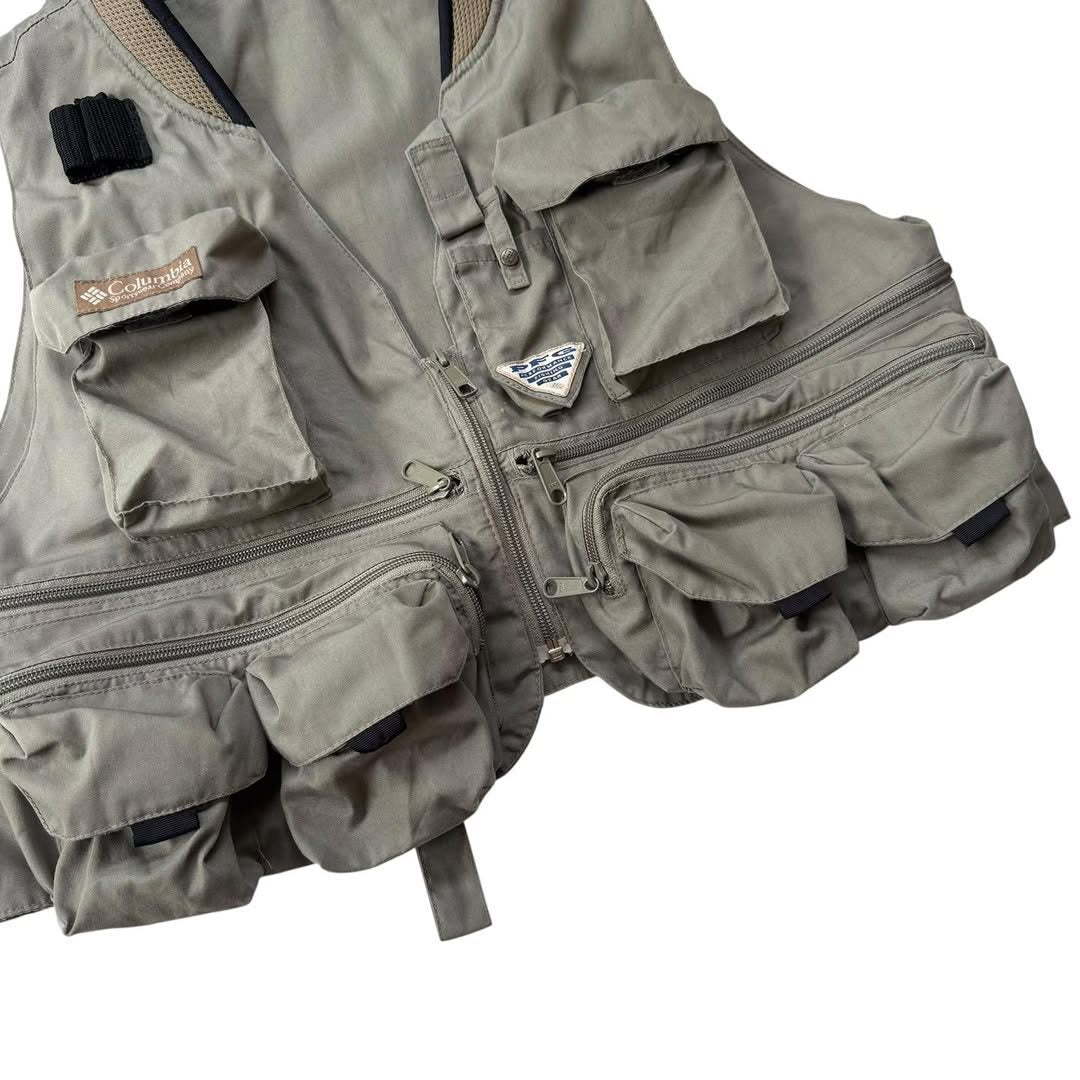 Columbia PFG Utility Fishing Vest | Size M | Made in Bangladesh 🇧🇩