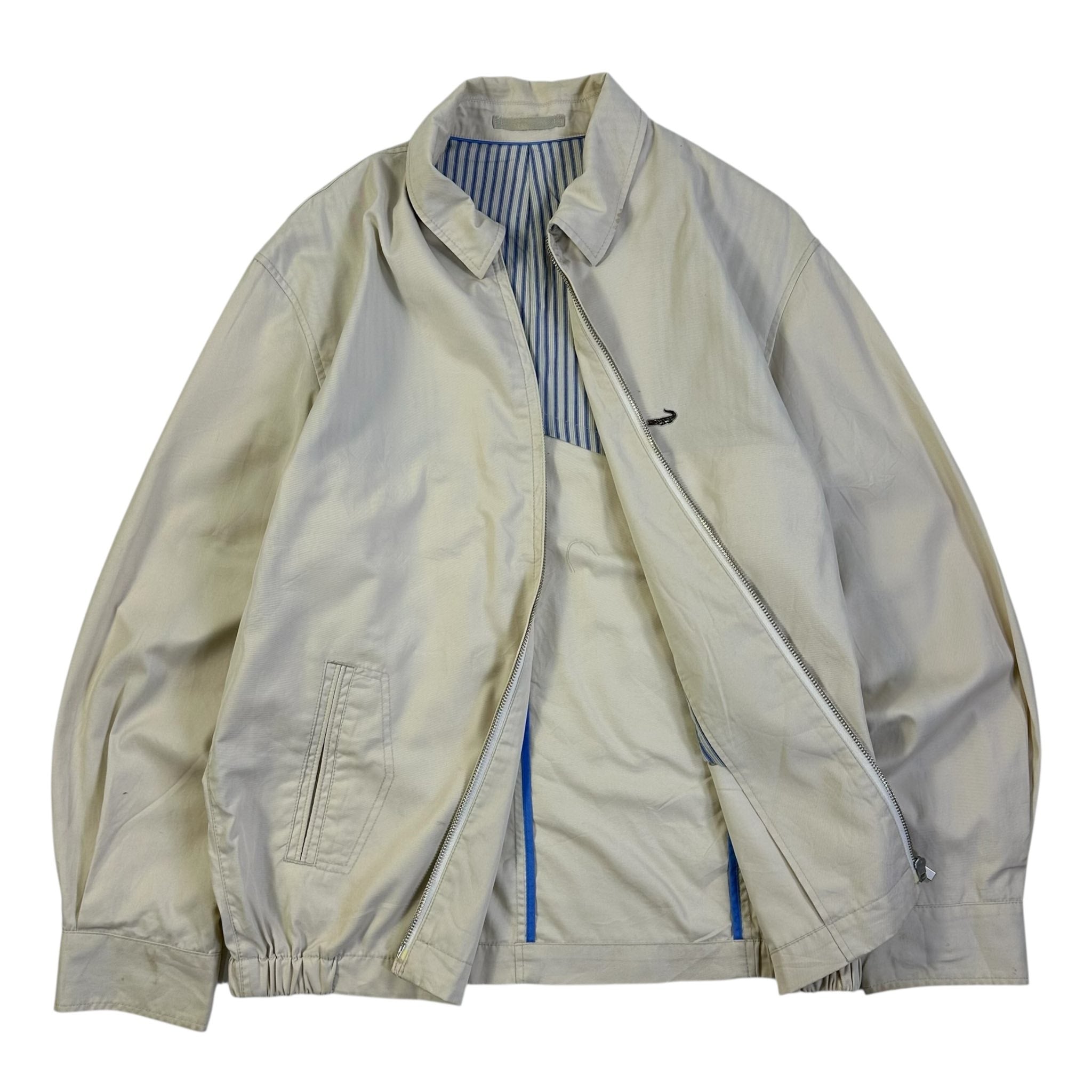 Crocodile Zip-Up Jacket | Size L | Made in Korea 🇰🇷