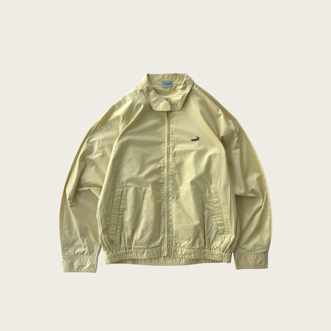 Crocodile Zip-Up Jacket | Size 52 | Made in Korea 🇰🇷