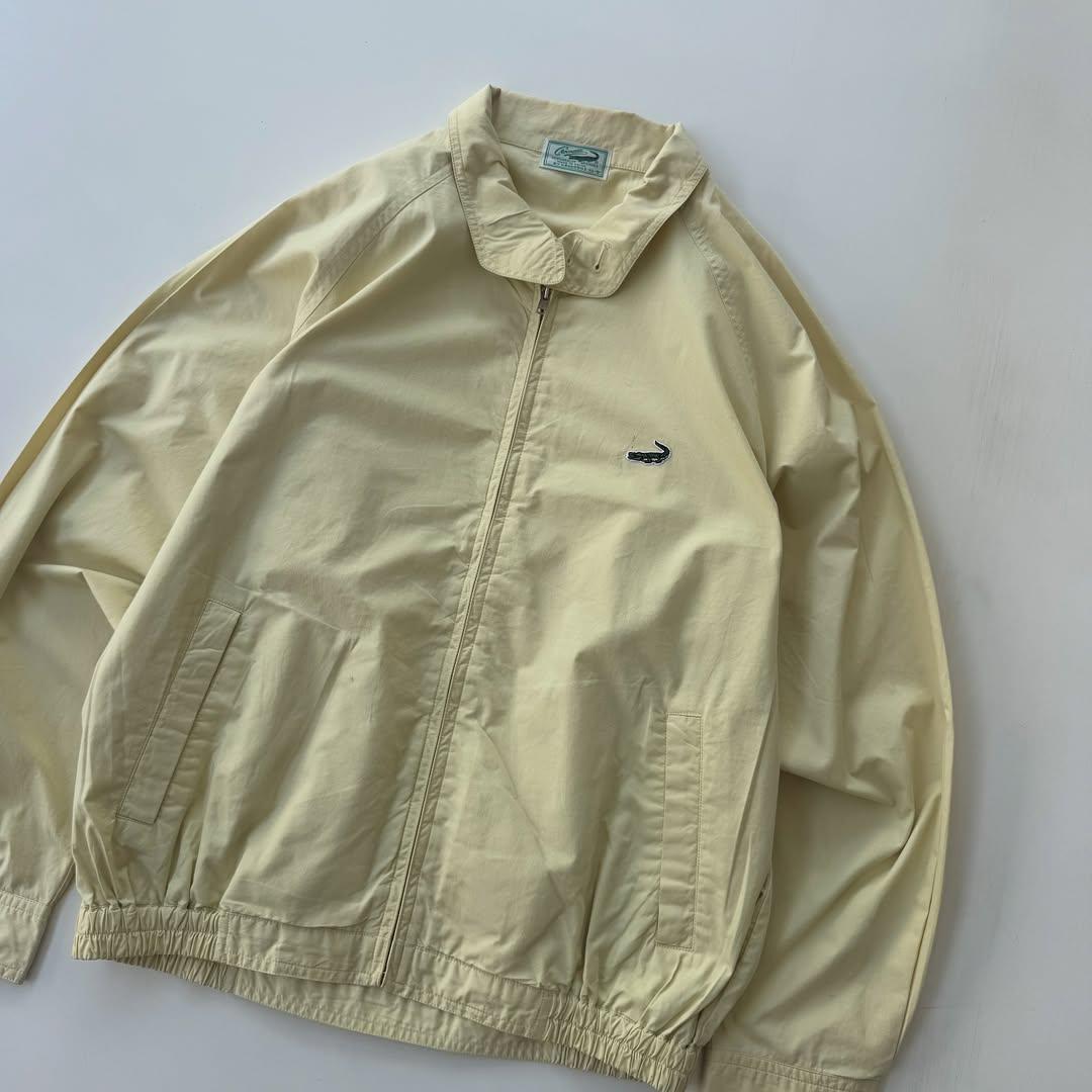 Crocodile Zip-Up Jacket | Size 52 | Made in Korea 🇰🇷