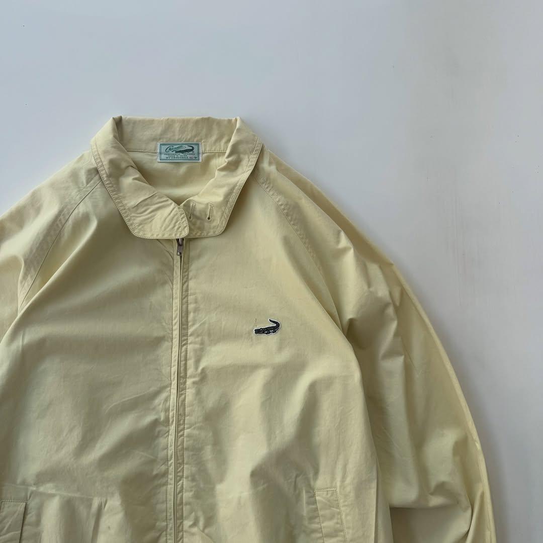 Crocodile Zip-Up Jacket | Size 52 | Made in Korea 🇰🇷