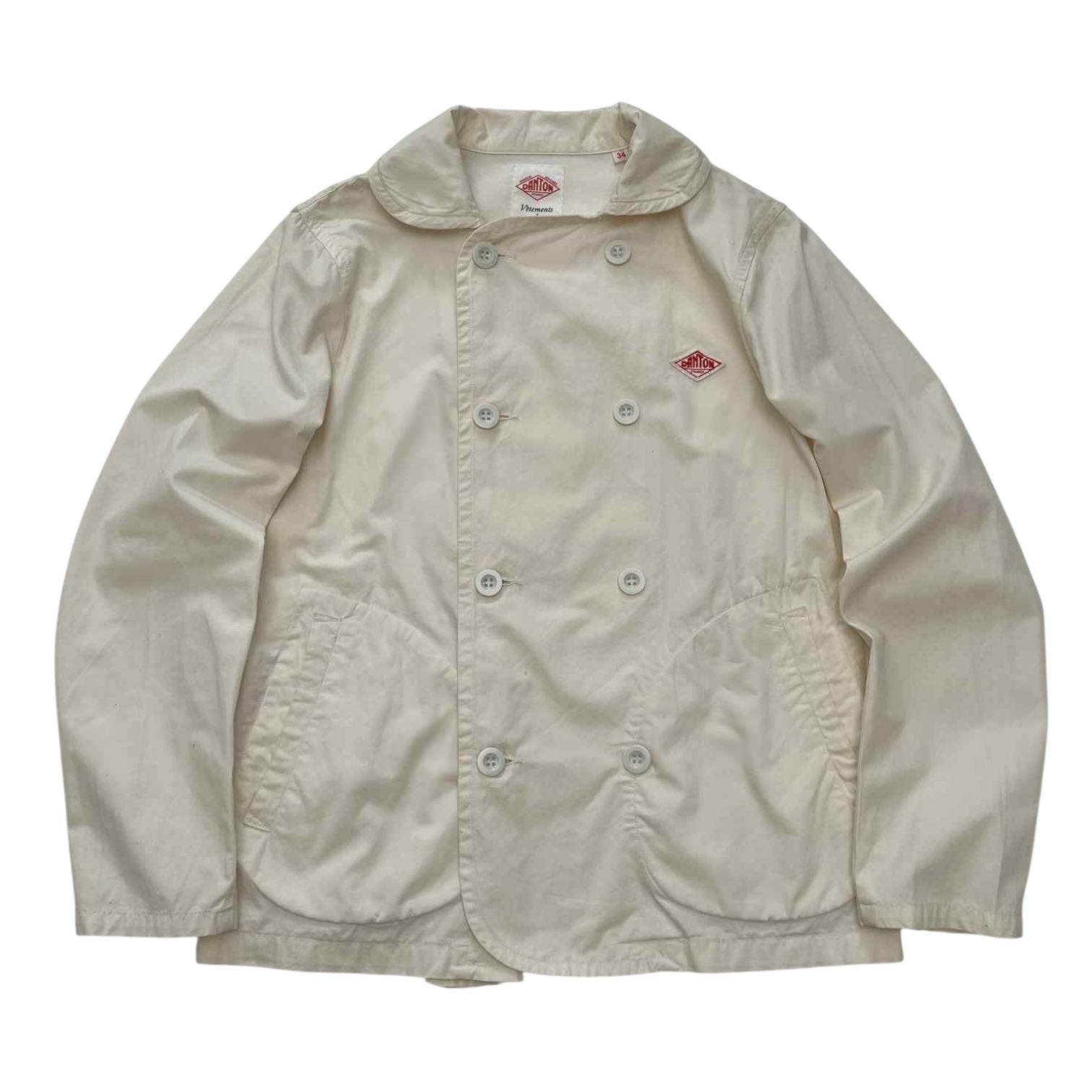 Danton Double-Breasted Jacket | Size 34 | Made in France 🇫🇷