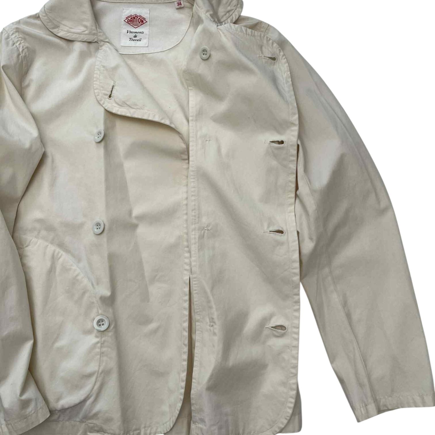 Danton Double-Breasted Jacket | Size 34 | Made in France 🇫🇷