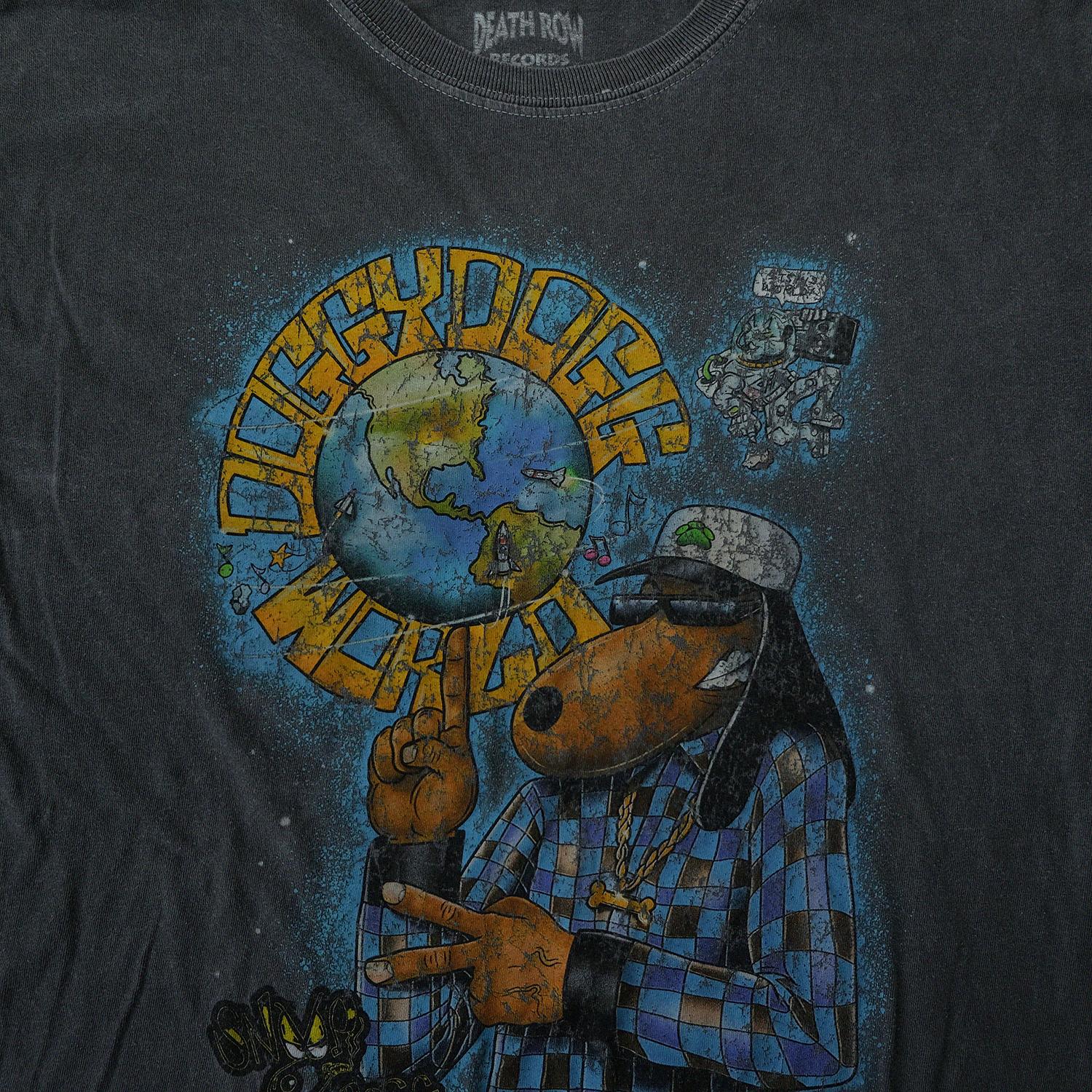 Death Row Records "DOGGYDOGG WORLD" T-Shirt | Size L | Made in China 🇨🇳