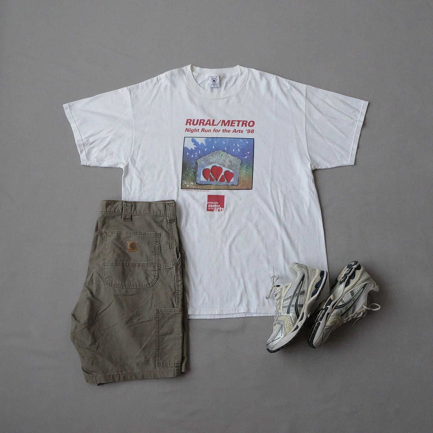 Delta 1998 Rural/Metro Night Run Tee | Size XL | Made in USA 🇺🇸