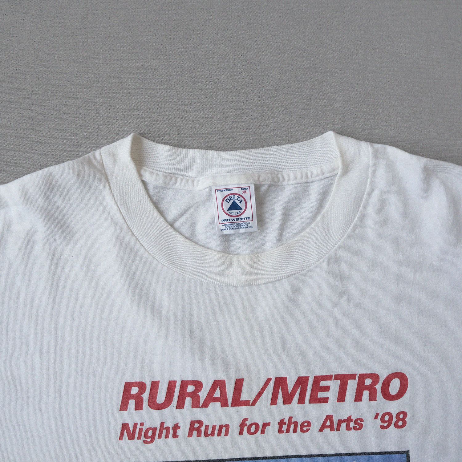 Delta 1998 Rural/Metro Night Run Tee | Size XL | Made in USA 🇺🇸