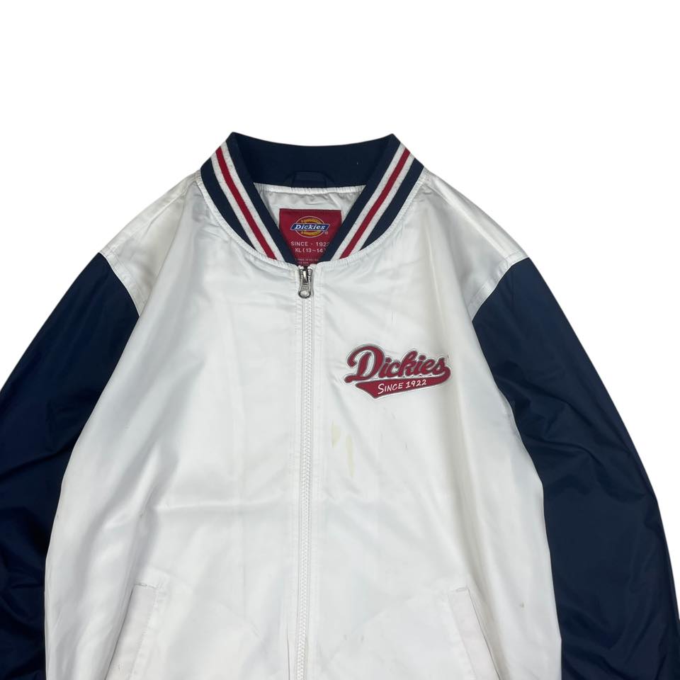 Dickies Colorblock Baseball Jacket | Size XL (13–14) | Made in Vietnam 🇻🇳