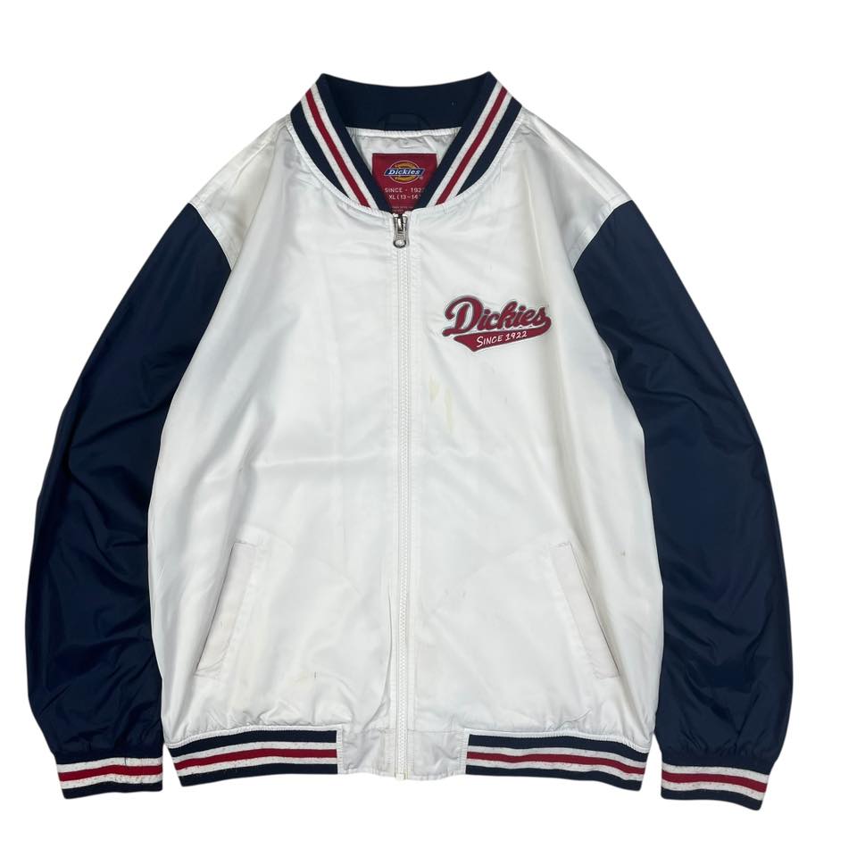 Dickies Colorblock Baseball Jacket | Size XL (13–14) | Made in Vietnam 🇻🇳