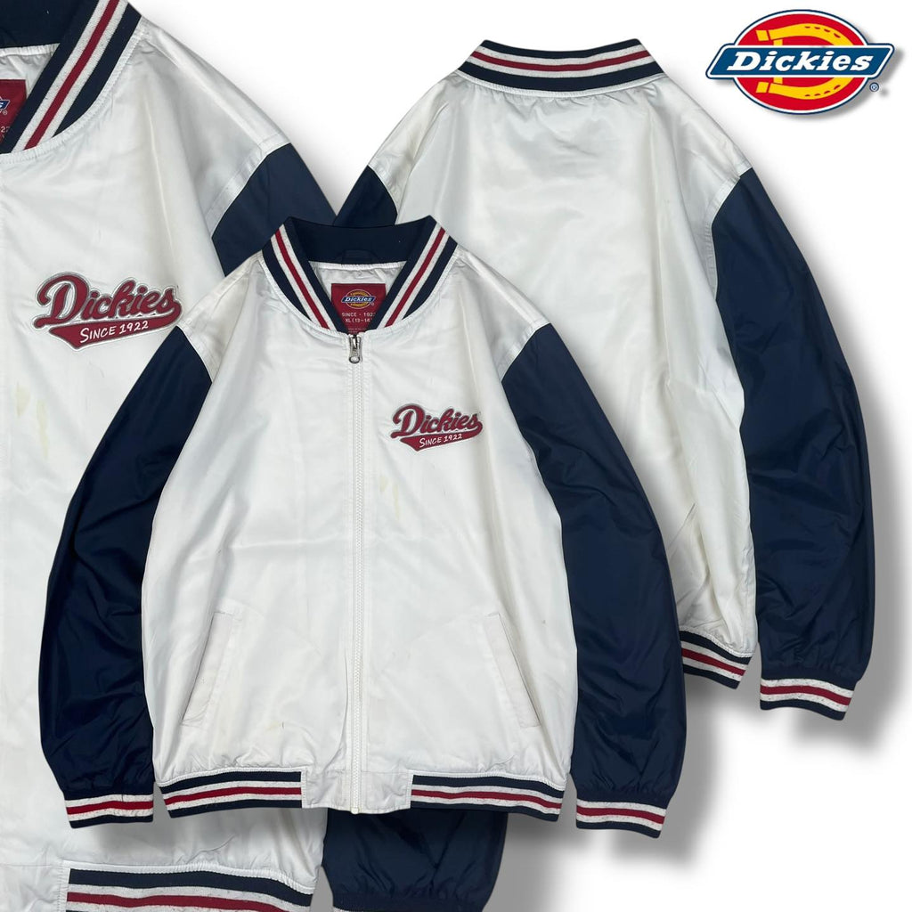 Dickies Colorblock Baseball Jacket | Size XL (13–14) | Made in Vietnam 🇻🇳