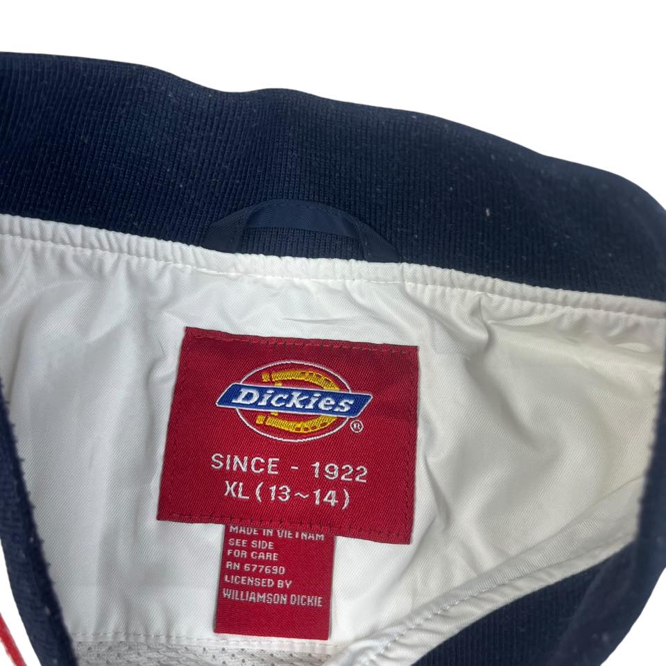 Dickies Colorblock Baseball Jacket | Size XL (13–14) | Made in Vietnam 🇻🇳