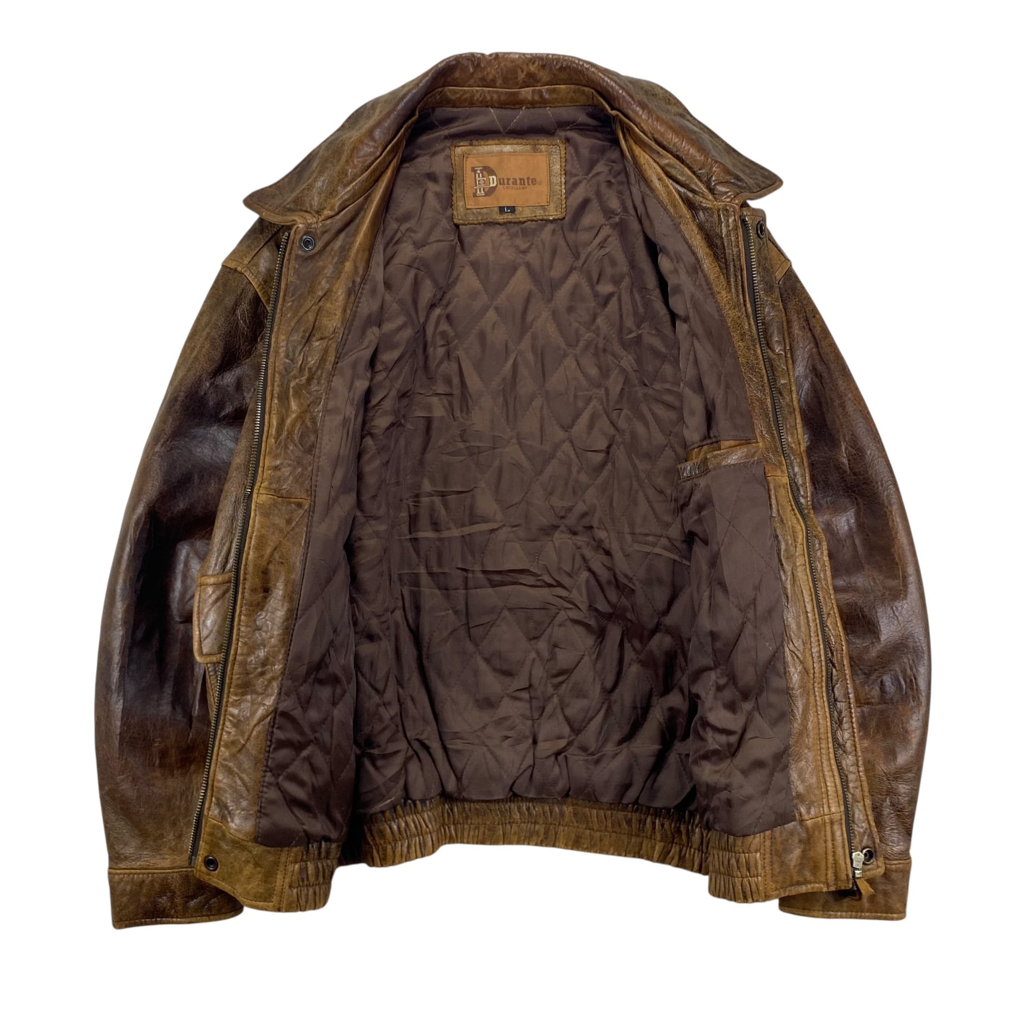 Durante Leather Jacket | Size L | Made in Korea 🇰🇷