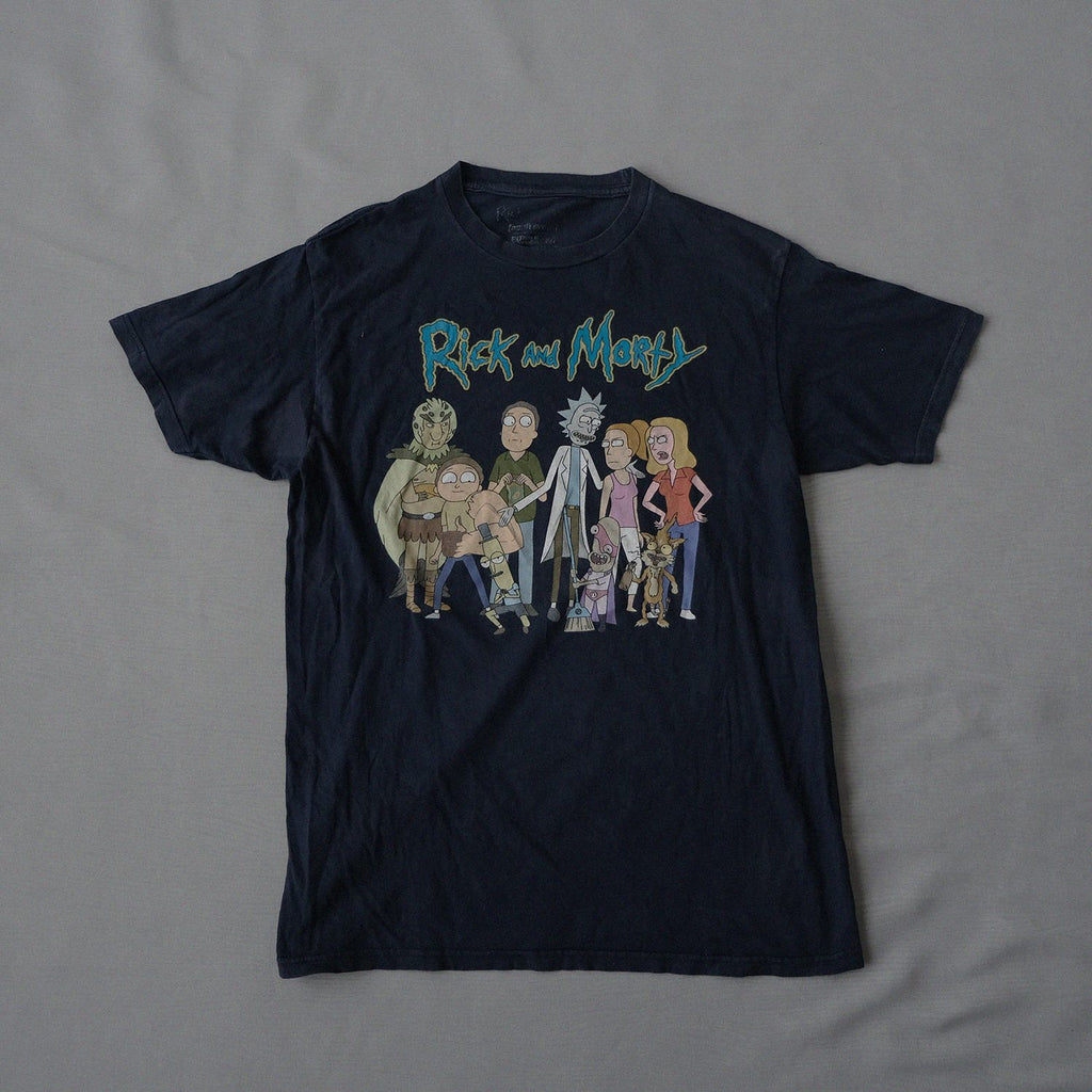 Rick and Morty Graphic T-Shirt | Size M | Made in Honduras 🇭🇳