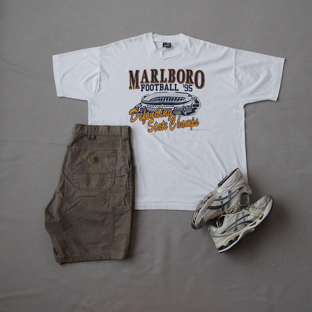 Fruit of the Loom Marlboro Football ’95 T-Shirt | XXL | Made in USA 🇺🇸