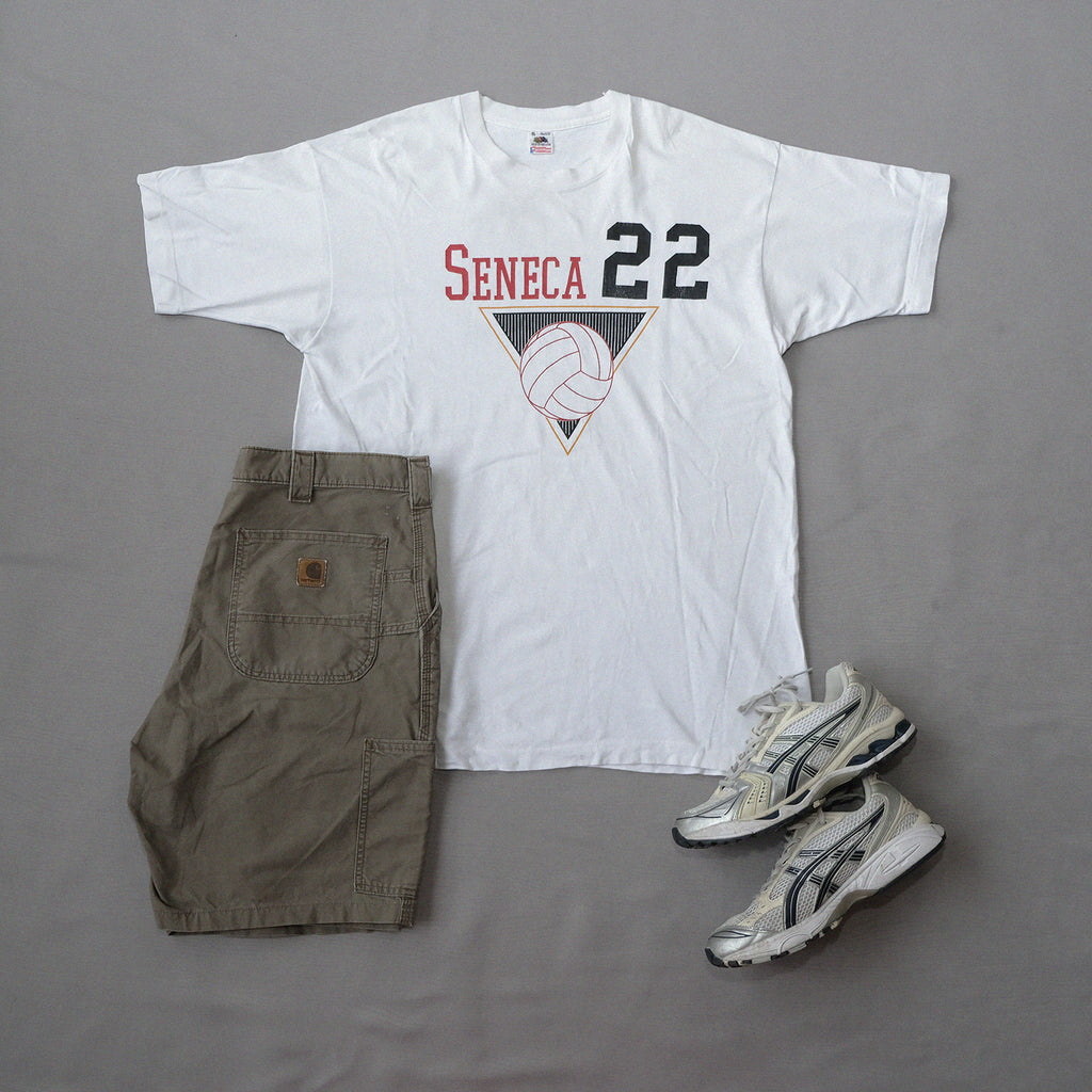Vintage Seneca Volleyball Tee | XL | Made in USA 🇺🇸 | Fruit of the Loom