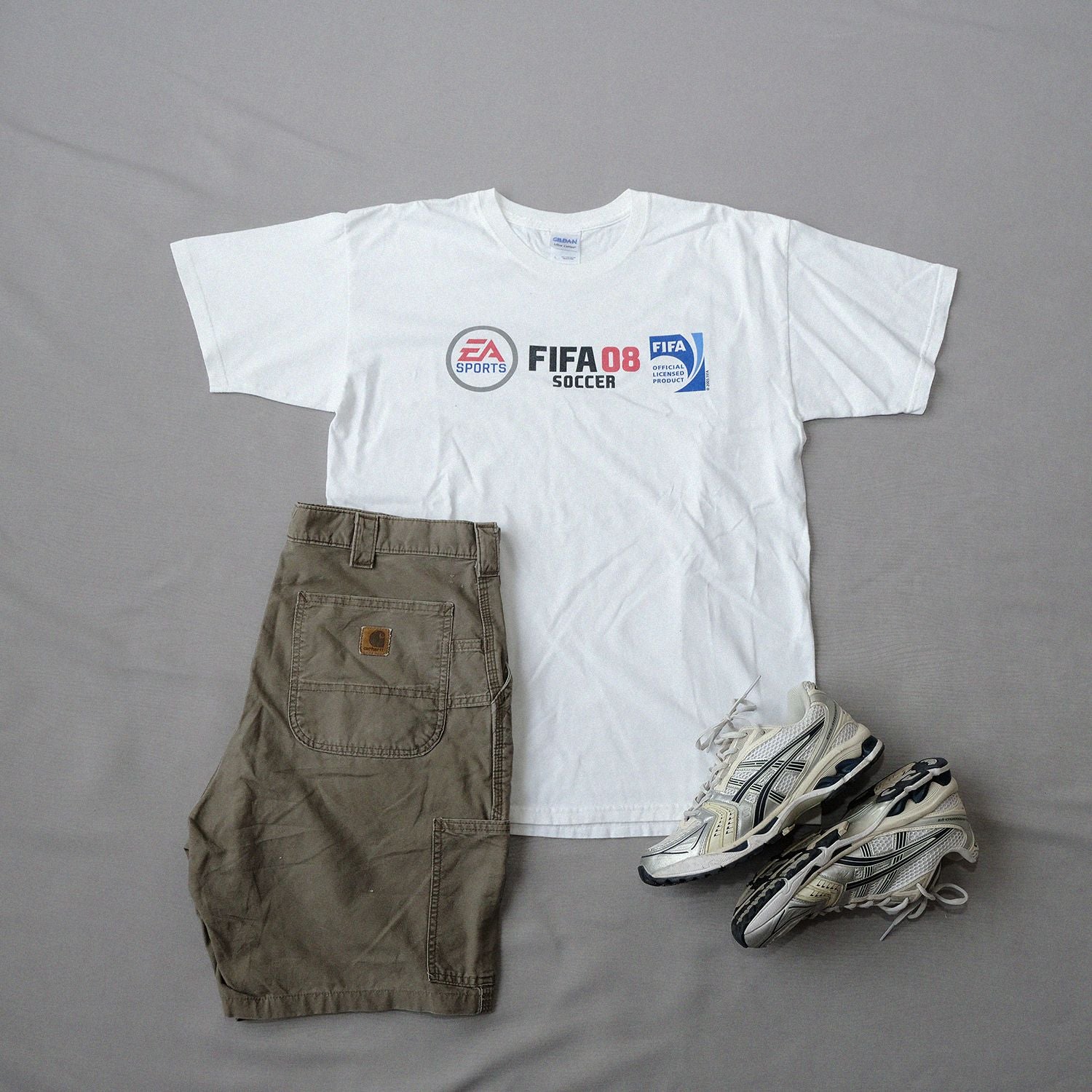 Gildan FIFA 08 Soccer Promo Tee | Size L | Official EA Sports Licensed