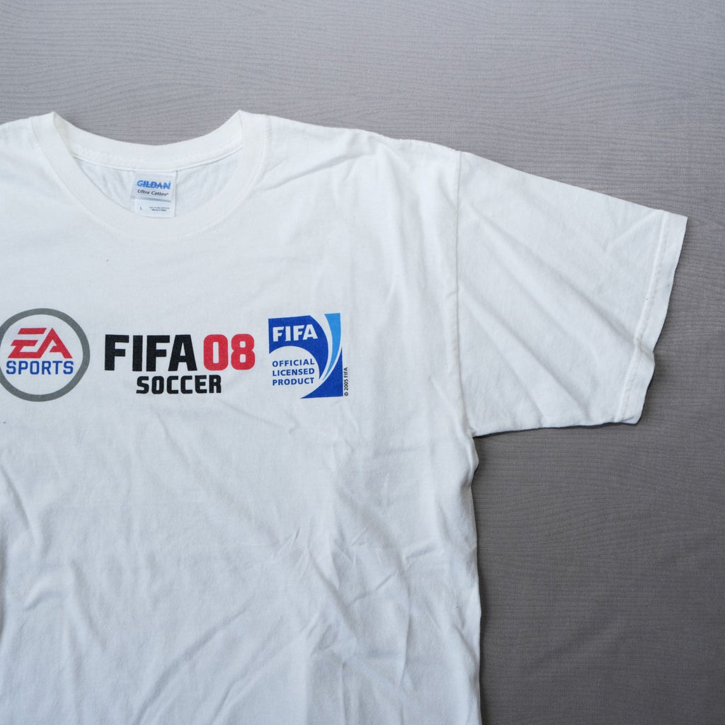 Gildan FIFA 08 Soccer Promo Tee | Size L | Official EA Sports Licensed