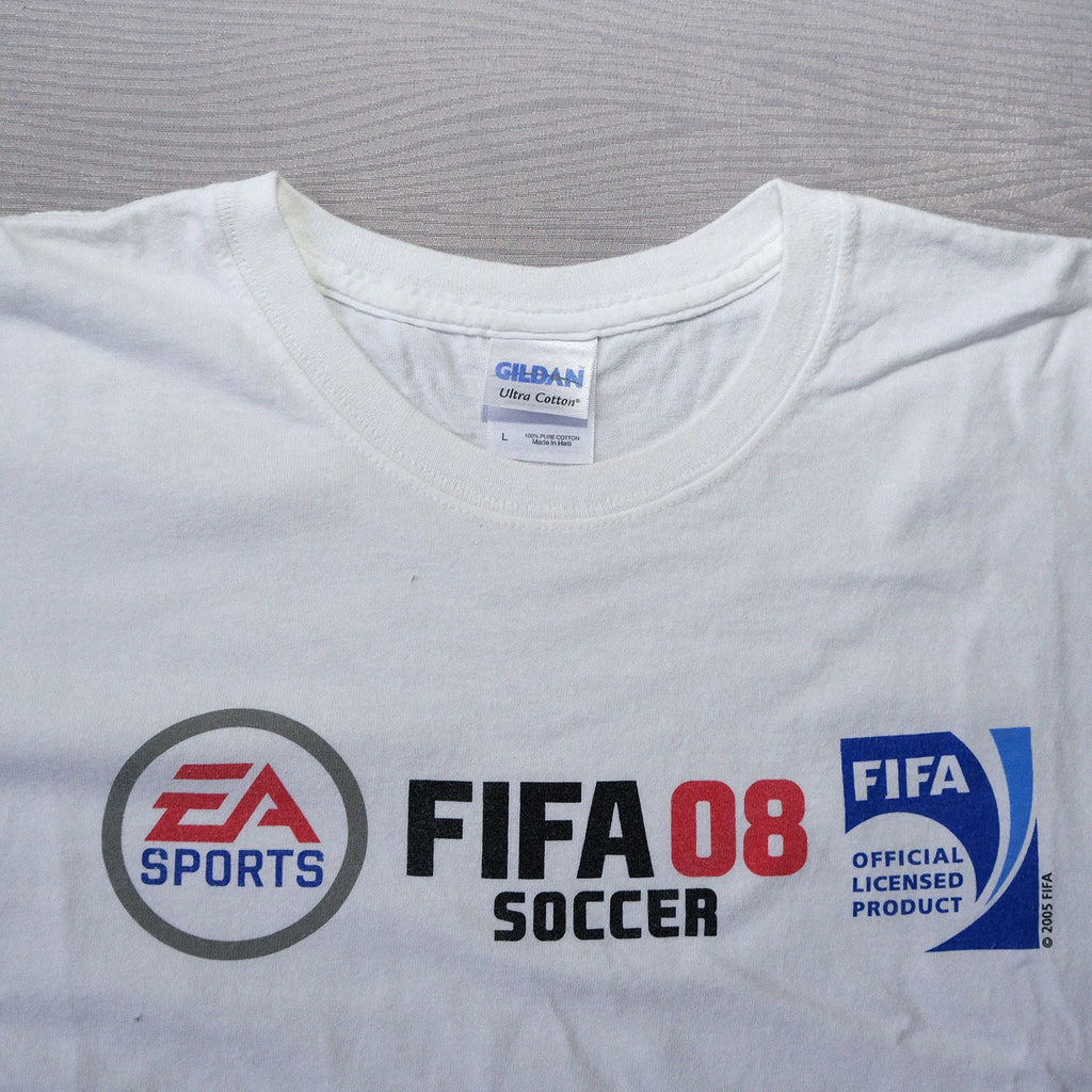Gildan FIFA 08 Soccer Promo Tee | Size L | Official EA Sports Licensed