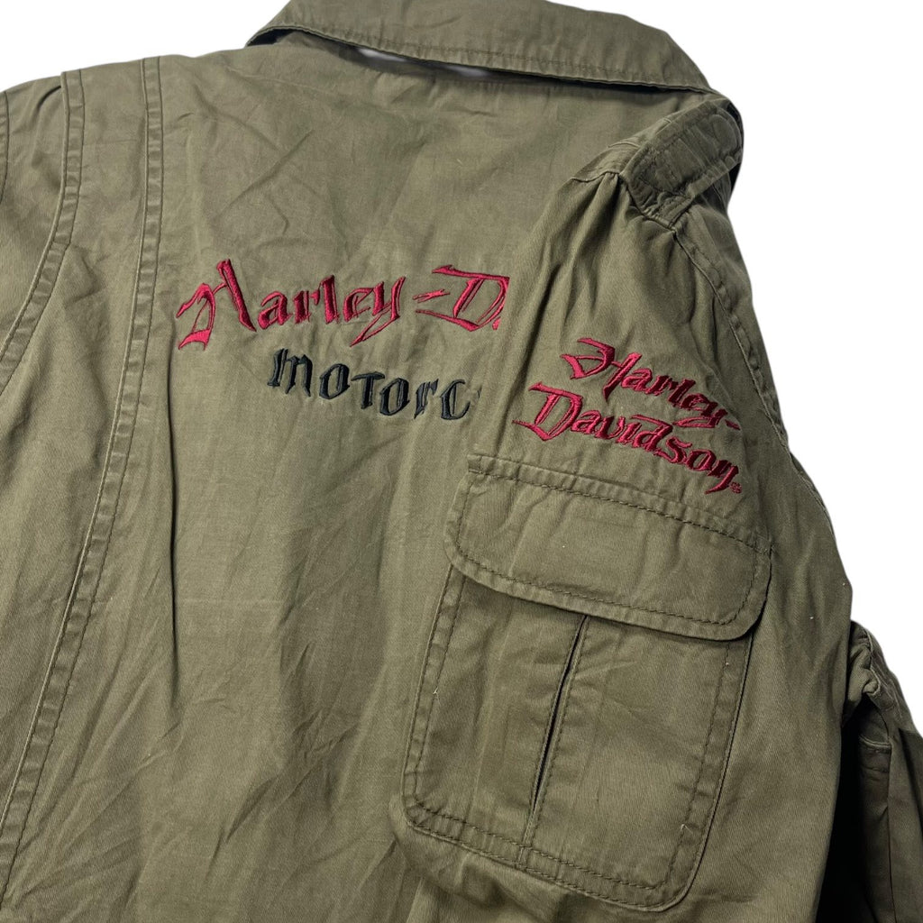 Harley-Davidson Military-Style Field Jacket | Size L | Made in China 🇨🇳