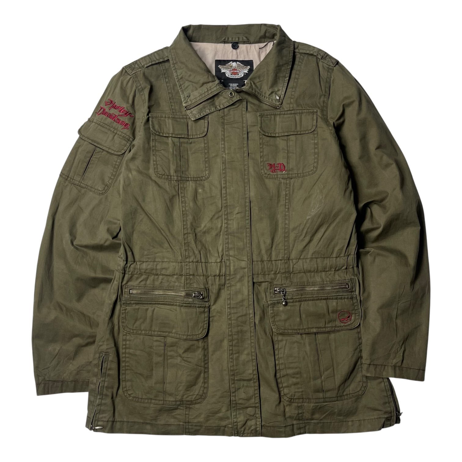 Harley-Davidson Military-Style Field Jacket | Size L | Made in China 🇨🇳