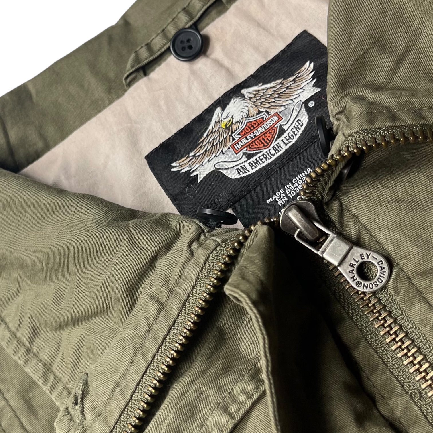 Harley-Davidson Military-Style Field Jacket | Size L | Made in China 🇨🇳