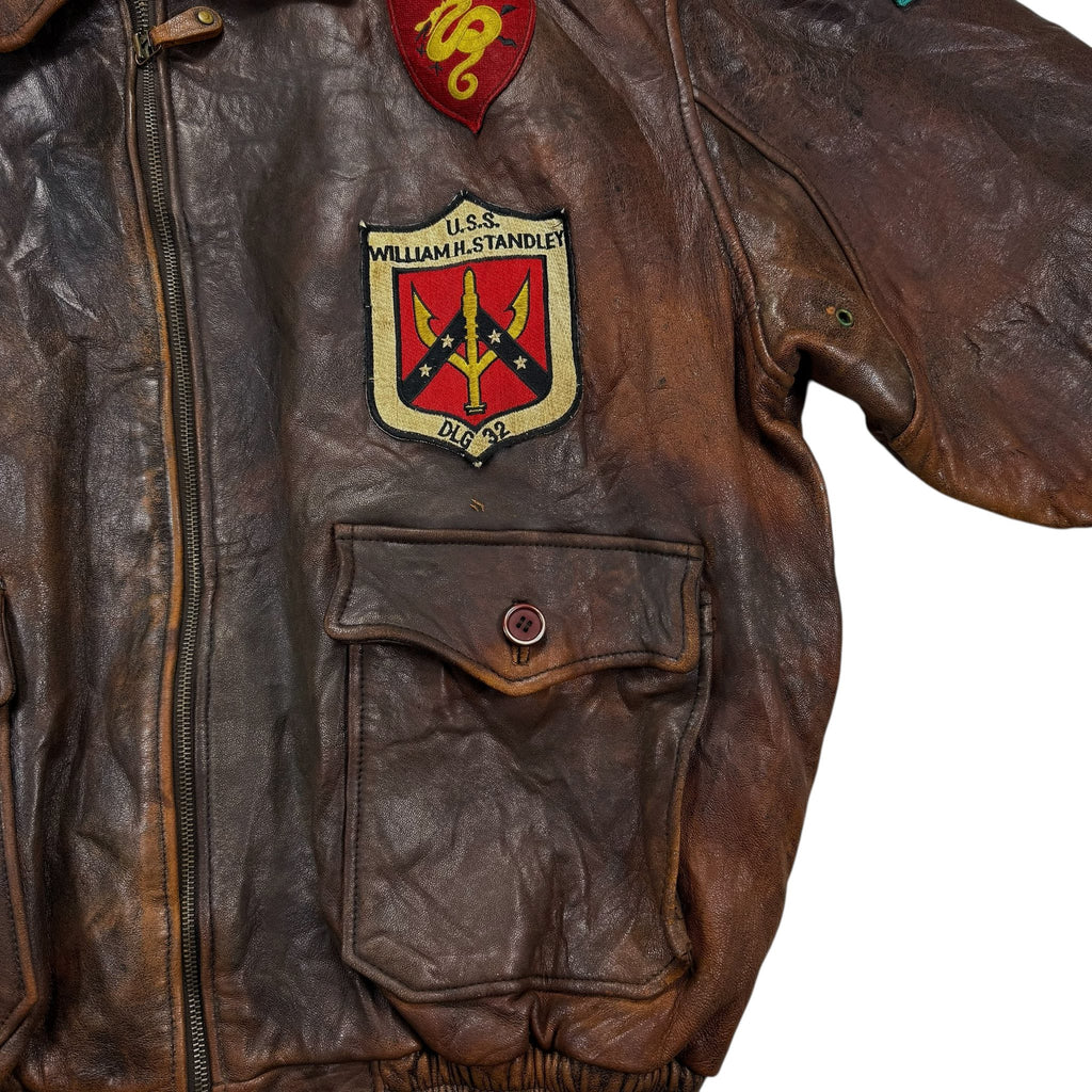 Avirex A-2 Flight Jacket | Size M | Made in USA 🇺🇸