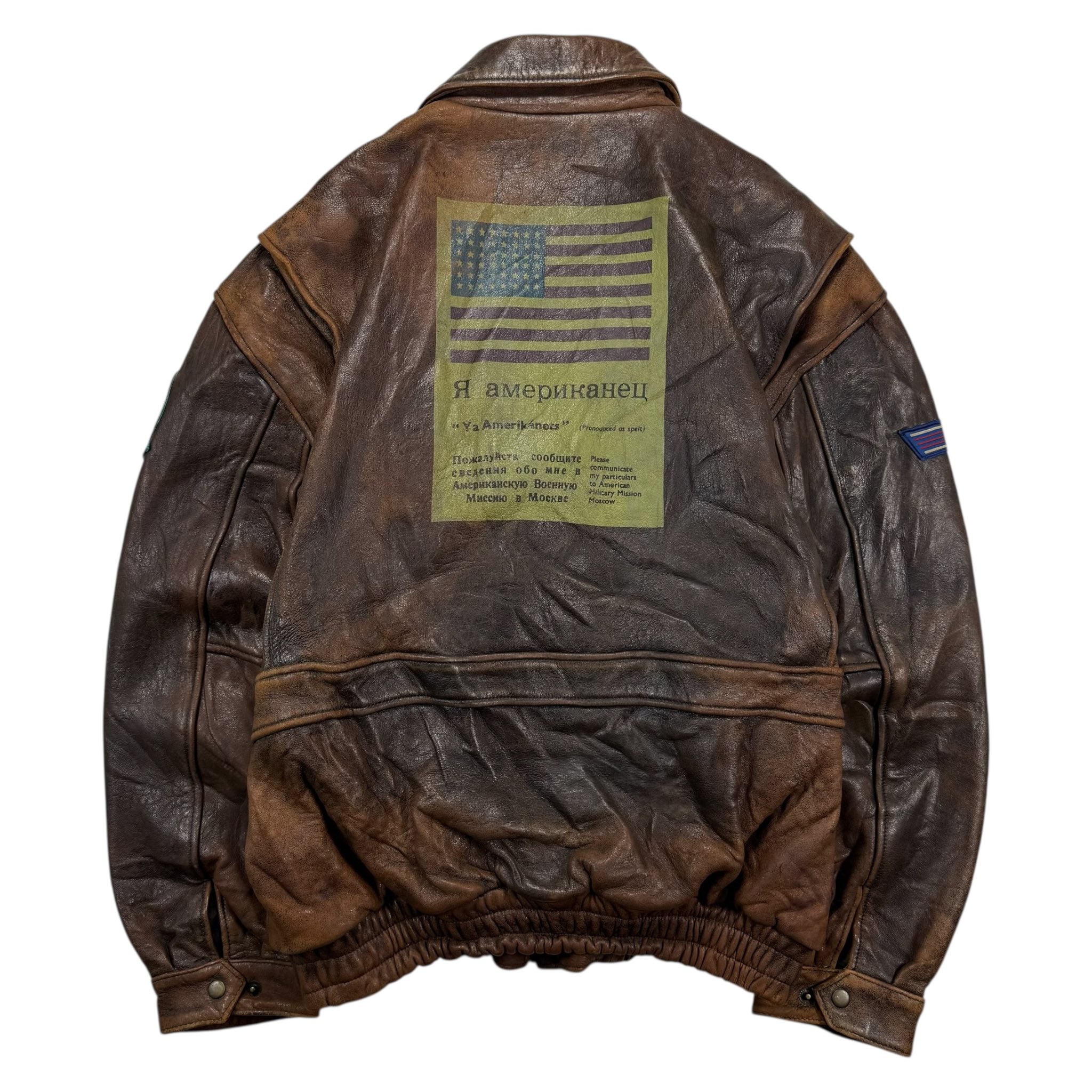 Avirex A-2 Flight Jacket | Size M | Made in USA 🇺🇸