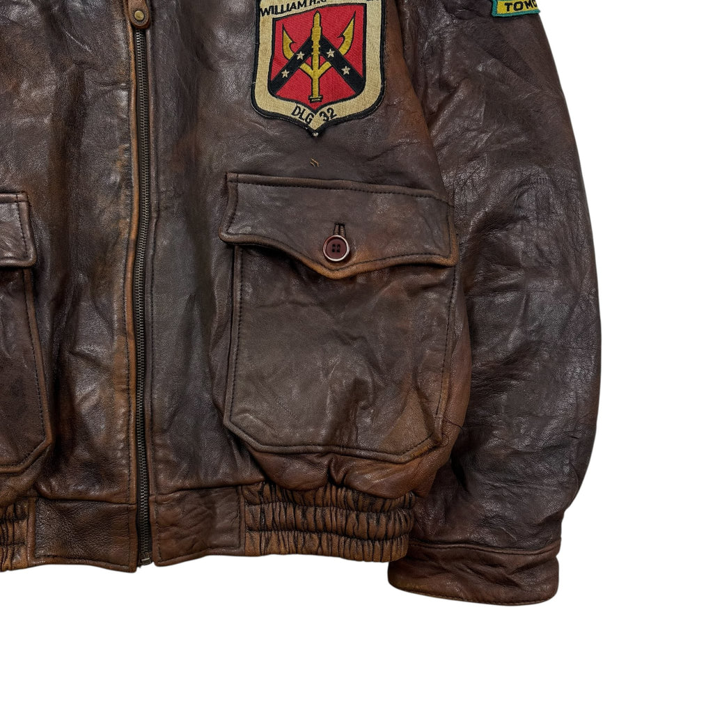 Avirex A-2 Flight Jacket | Size M | Made in USA 🇺🇸