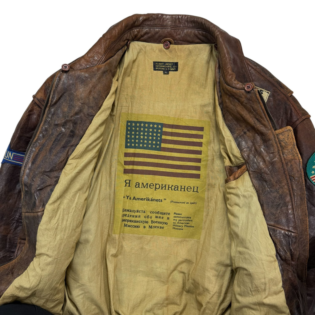 Avirex A-2 Flight Jacket | Size M | Made in USA 🇺🇸